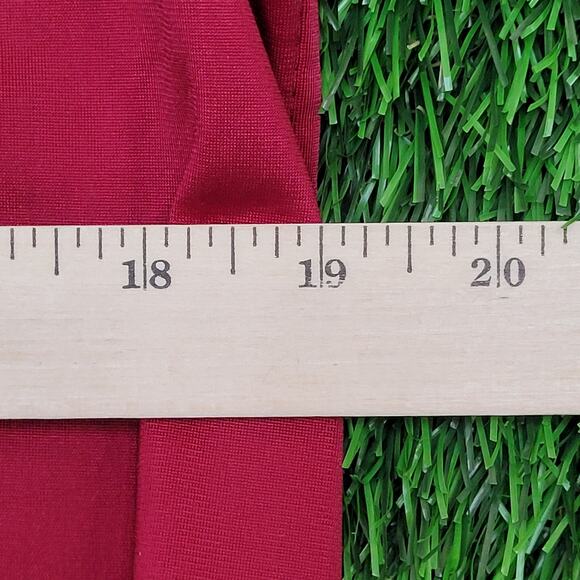 Vintage 80s Footlocker Track Jacket Womens Medium 19x24 Red - Picture 5 of 11